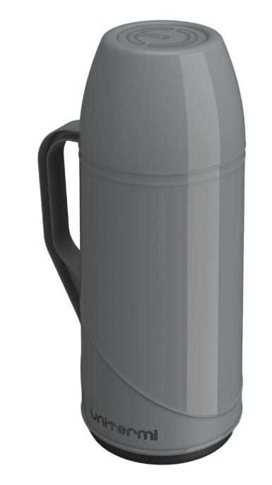 Garrafa Termica Roma 1l Cinza