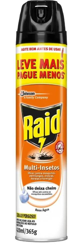 Inseticida Raid Aero 420ml