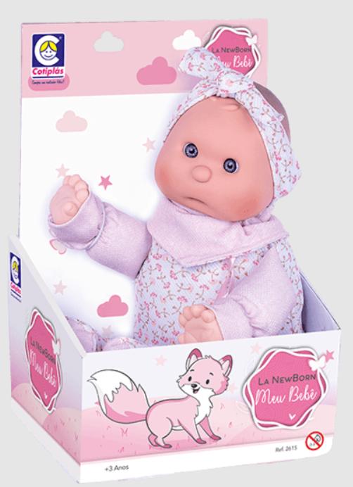 Boneca New Born Bebe 2615
