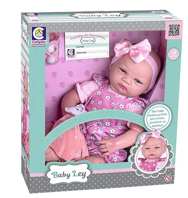 Boneca Baby Ley Menina 2924