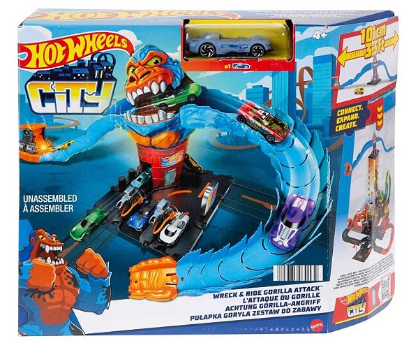 Hot Wheels Ataque do Gorila Hdr30