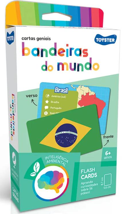 Cartas Geniais Bandeiras do Mundo