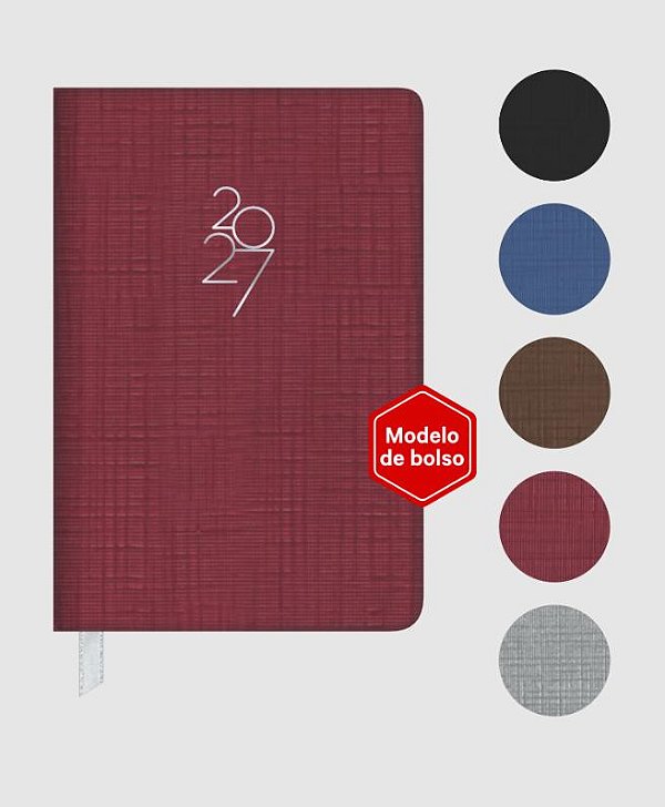 Agenda Redoma Bolso Mini Vigo Redoma Sortida