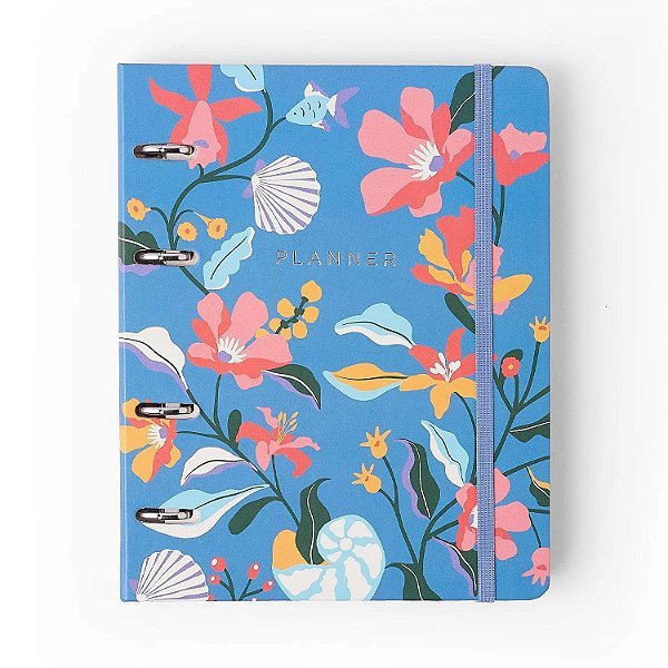 Agenda A5 Planner Argolado Semanal Notas Noronha Baia do Sancho