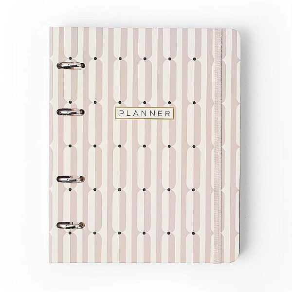 Agenda A5 Planner Argolado Semanal Notas Veredas Gelo