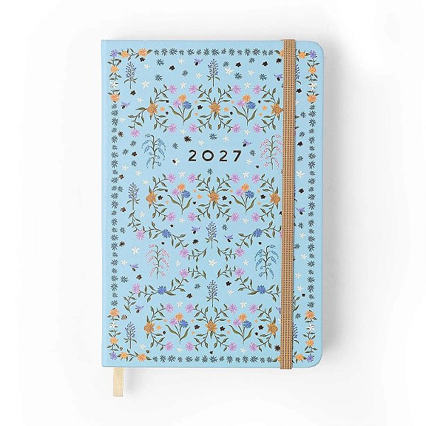 Agenda 14x21 Planner Diaria Relicario Botanica