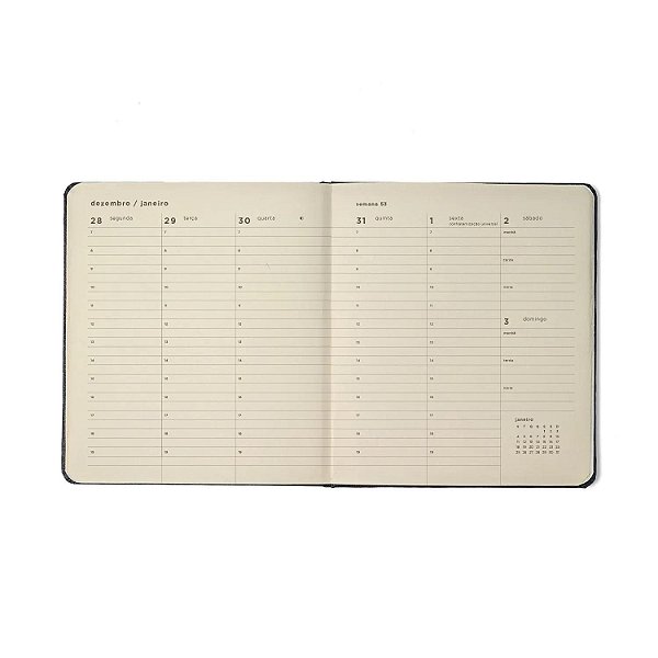 Agenda 9x13 Planner Semanal Noronha Atalaia