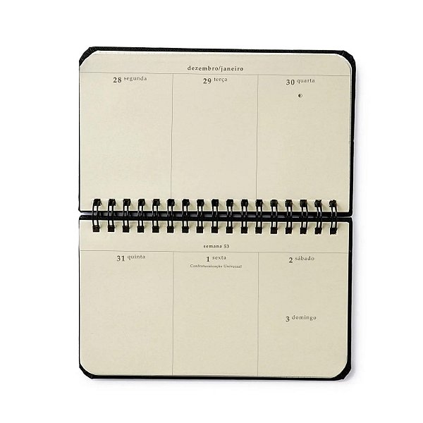 Agenda Planner Wireo 15,5x9 Semanal Office Petit Amor
