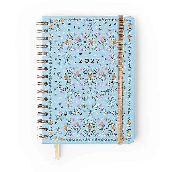 Agenda Planner Wireo A5 Semanal Anotaçoes Relicario Botanica