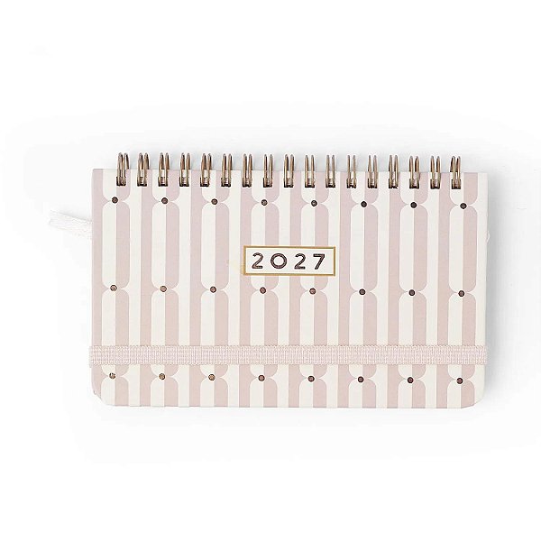 Agenda Planner Wireo 15,5x9 Semanal Office Veredas Gelo