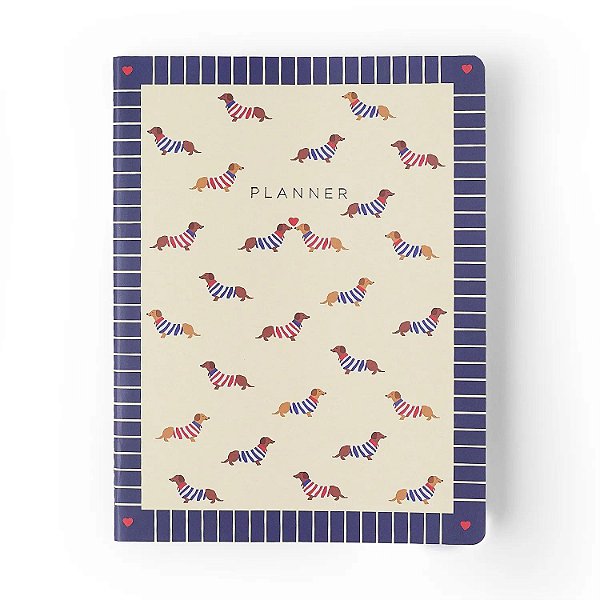 Agenda Planner Permanente Revista Mensal 19x25 Petit Moldura