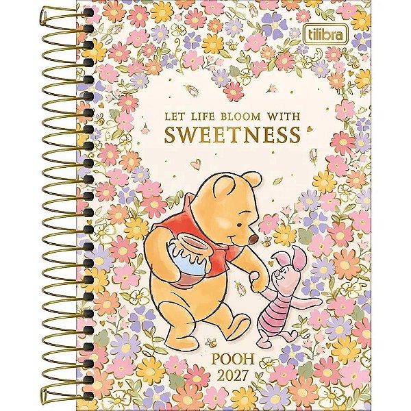 Agenda Tilibra Pooh Espiral M5