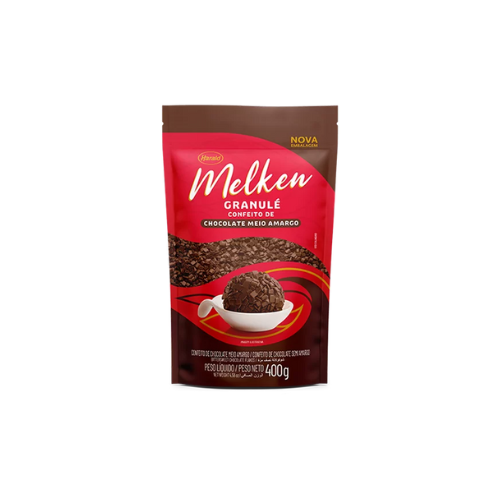 Granule Meio Amargo Melken 400g Harald