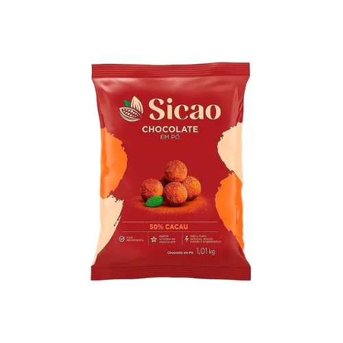 Chocolate Em Po 50 Cacau 1.01kg Sicao