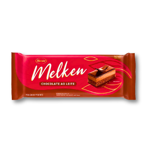Chocolate ao leite Barra 1Kg Melken