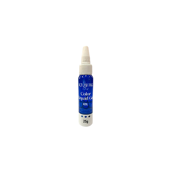 Corante Liquid Gel Azul Iceberg  25g