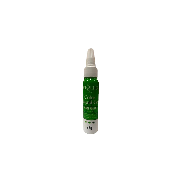 Corante Liquid Gel Verde FolhA Iceberg 25g