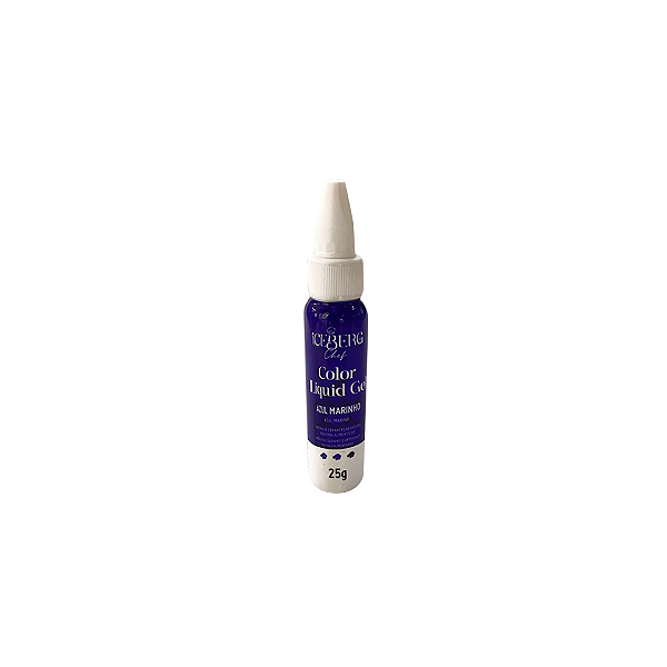 Corante Liquid Gel Azul Marinho Iceberg  25g