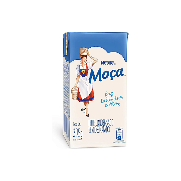 Leite Condensado Moça Tetra Pak, 395g