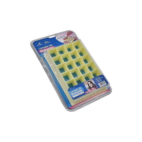 Cortador De Brownie 3,5X3,5cm 1 Peça BLUESTAR