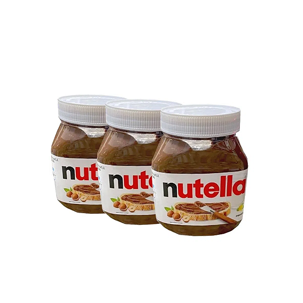 Kit 3 Nutella 650g