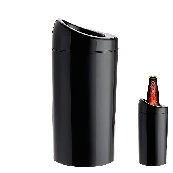 Porta Garrafa de Cerveja 600ml Preto Neoplas