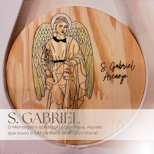 São Gabriel Arcanjo - Quadro decorativo
