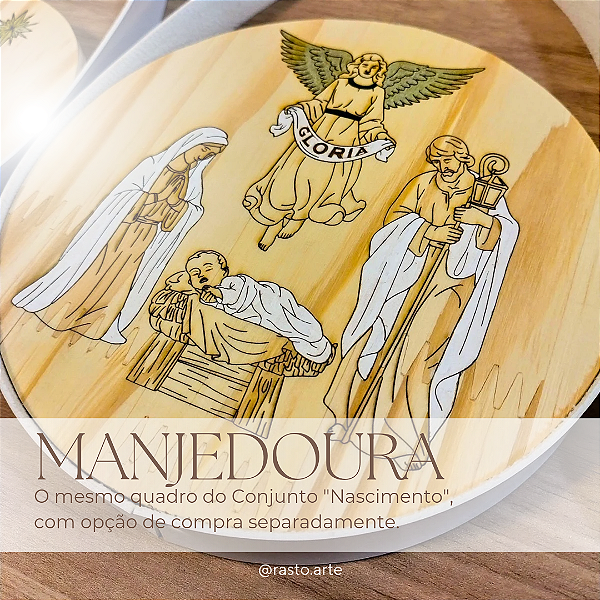 Manjedoura - Quadro decorativo