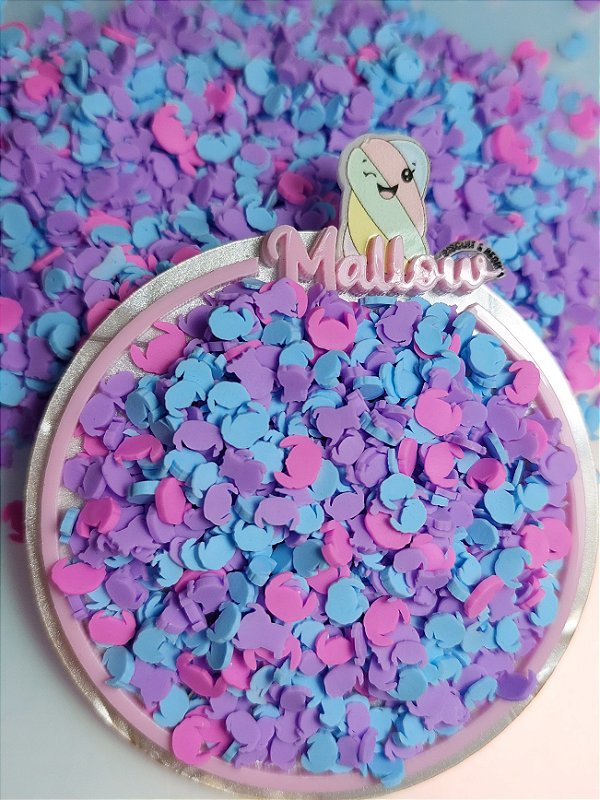 Micro stitch rosa, roxo e azul