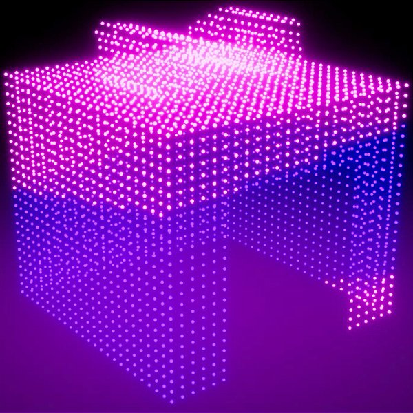 Presente de Led Pixel Digital 3x3x3