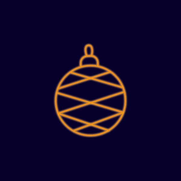 Arabesco - Bola Natalina