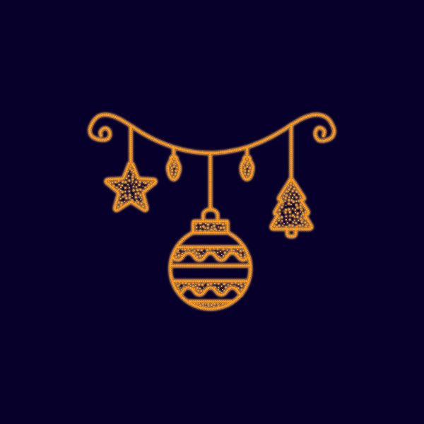 Arabesco - Enfeites de Natal