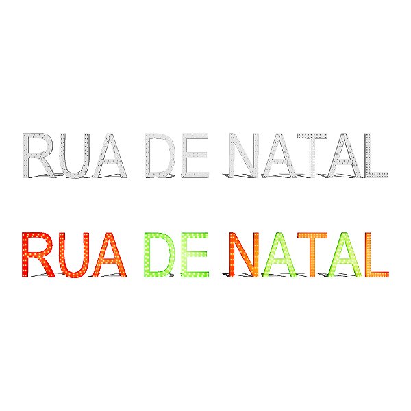 Rua de Natal - Enfeites de Fachada