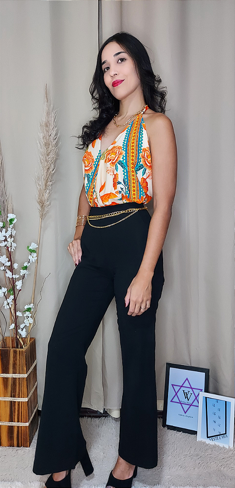 Blusa Lenço Tropical