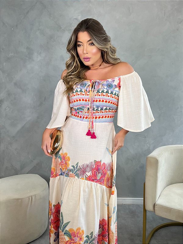 Vestido Jardim de Pitanga