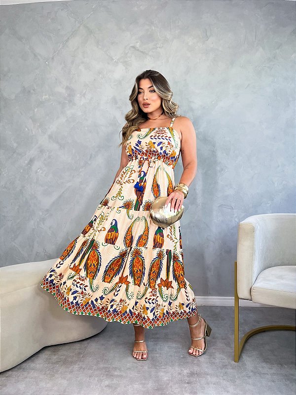 Vestido Três Camadas