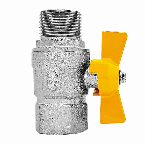 REGISTRO ESFERA GaS 3/4" MXF HIODA RETO