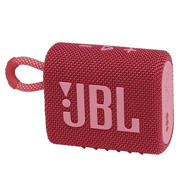 JBL GO 3 ORIGINAL VERMELHA