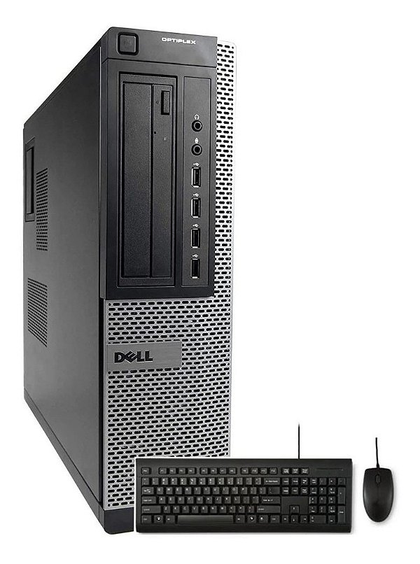 Computador Dell Optiplex I5 4gb Hd 500gb + Teclado E Mouse