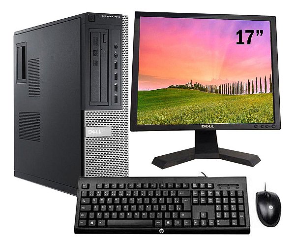 Cpu Dell 7010 Core I5 3ªg 4gb 320gb Wifi + Monitor