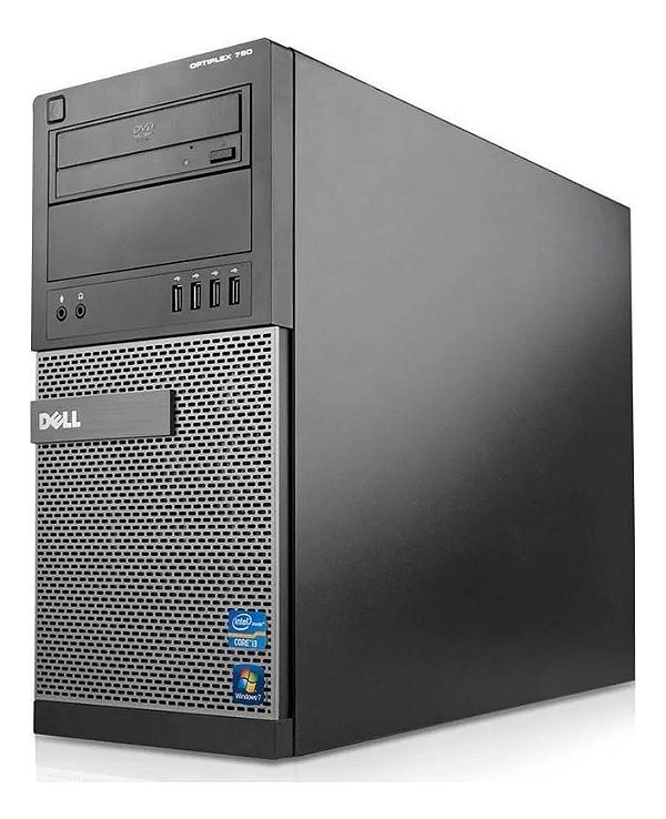 Cpu Dell Optiplex 790 Torre Core I5 8gb 120gb Dvd-r Wi Fi