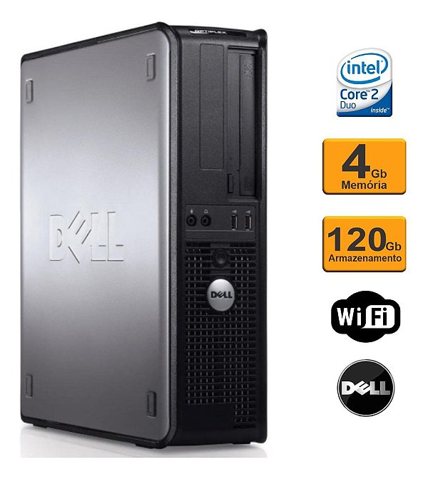 Cpu Dell Optiplex Intel Core 2 Duo 4gb Ssd 120