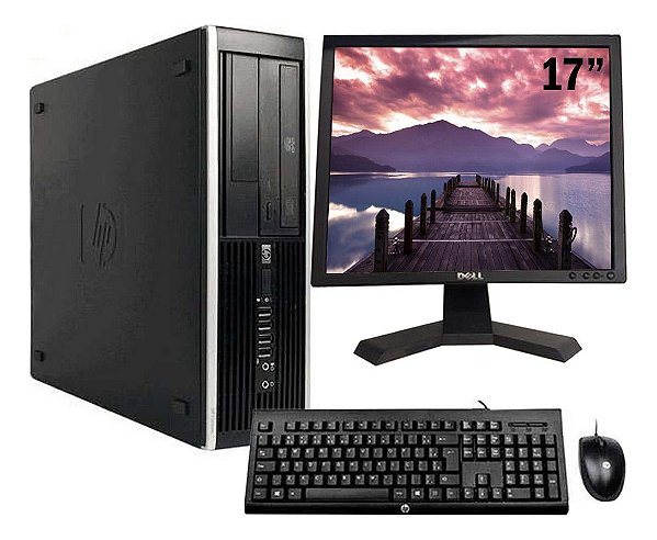Cpu Hp Elite 8100 Core I5 1ªg 8gb 240gb Wifi + Monitor 17'