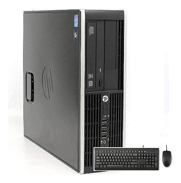 Cpu Hp Elite 8200 Core I3 2ªg 4gb 250gb + Teclado E Mouse