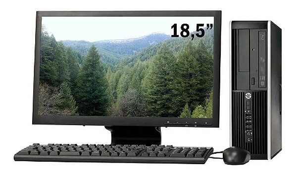 Cpu Hp Elite 8300 Core I3 3° G 4 Gb Ssd 120 Gb + Monitor