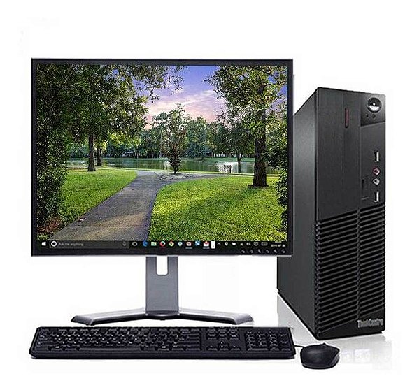 Computador Lenovo M92 Core I3 3ªg 4gb Hd 160gb + Monitor