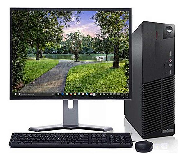 Computador Lenovo M92 I3 3ªg 4gb Ssd 240gb + Monitor
