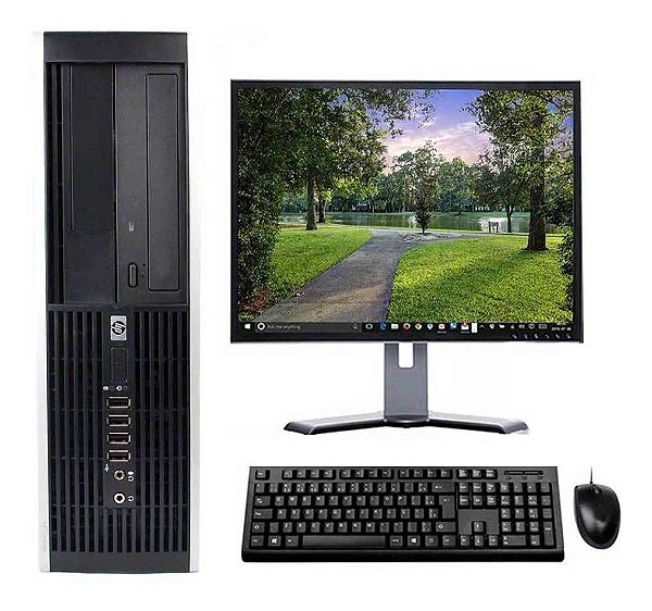 Computador Hp Pro Core I3 3ªg 8gb Ssd 240gb Wifi Monitor 17