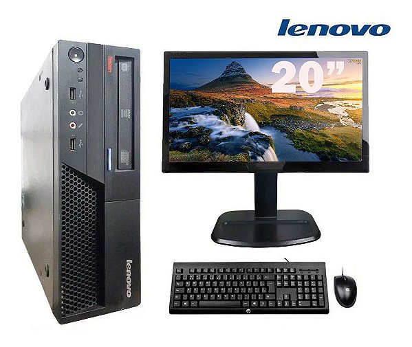 Cpu Lenovo Mtm6234 E8400 3.0 8gb Ddr3 Ssd 120gb + Monitor