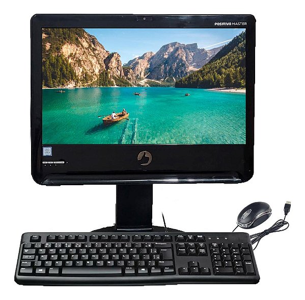 Computador All In One Positivo Master I3 7ªg 8gb 240